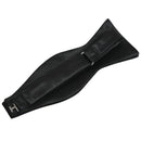 Tuxedo tie satin bow tie for men - black O8L3