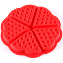 Baking Heart Shape Silicone Waffle Mold Cake Mould Non-stick Kitchen Bakeware Cy