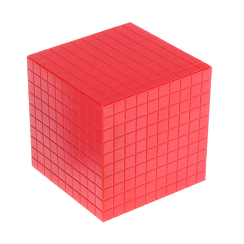 Montessori Decimal Cube Early Learning Educational Toys for Children