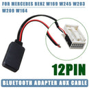 12-Pin Module Board Wireless Bluetooth Stereo Music Adapter Receiver Aux Au