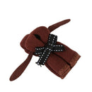 For Wedding Party Ornament Puppy Pet Dog Shaped cloth Towel Coffee T8S9