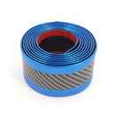 3CM*1M Car Carbon Fiber Blue Edge Guard Strip Door Sill Protector Accessories