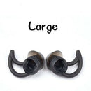3Pairs Black Gel Earbuds Gels S+M+L for  QC20i QC20 Soundsport Earbuds