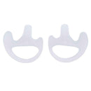 Soft Ear Bud for Covert Acoustic Tube Earpiece for Two-way Radio(White M)