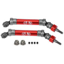RC Truck Drive Shaft, 2Pcs Front Drive Shaft CVD Transmission Axle for Trax