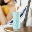 Air Humidifier Low Noise Fine Mist Spray Humidifier for Car Home (Blue) A