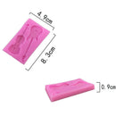 Musical Instrument Chocolate Silicone Mold Guitar And Violin Shape Cake T x Hn