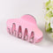 Women Hair Clip Girl Hair Claw Clamps Ladies Hairpins Headwear Gift (Pink) A