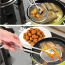 Multi-function Filter Spoon With Clip Oil-Frying Salad BBQ Filter KitchenTool FT
