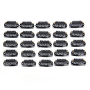 40pcs U Shape Steel Snap Clips For Feather Hair Extensions Wigs Weft FeatheJC.