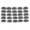 40pcs U Shape Steel Snap Clips For Feather Hair Extensions Wigs Weft FeatheJC.