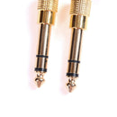 2Pcs 6.5mm Male to 3.5mm Female Jack Plug Headphone Audio Adapter Converte Bj