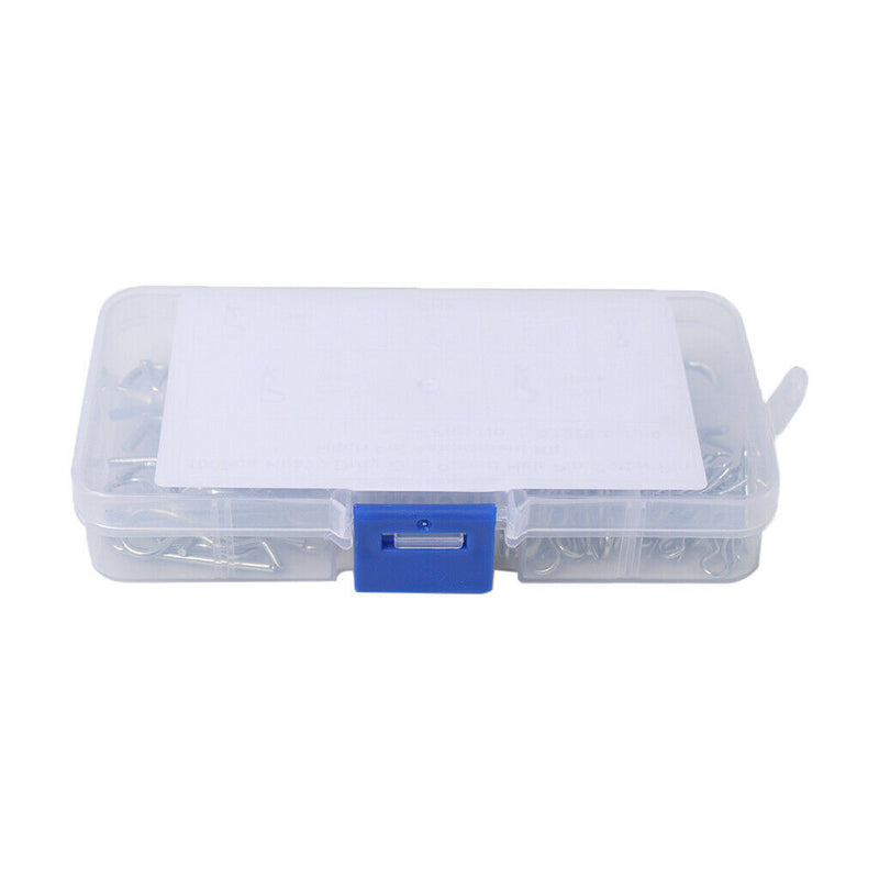 100x R Clips Spring Lynch Hitch Cotter Hair Pin Assortment