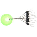 100pcs Fish Connector Float Stopper Space Beans Fishing Tackle Supplies L X4C7