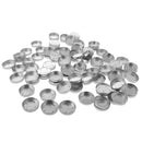 100pcs Aluminum Empty Tealight Cups Case Candle Aluminium Ware 3.8x1cm