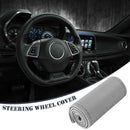 Car Steering Wheel Braid On Leather Case with Needle+Thread for Diameter 38cm