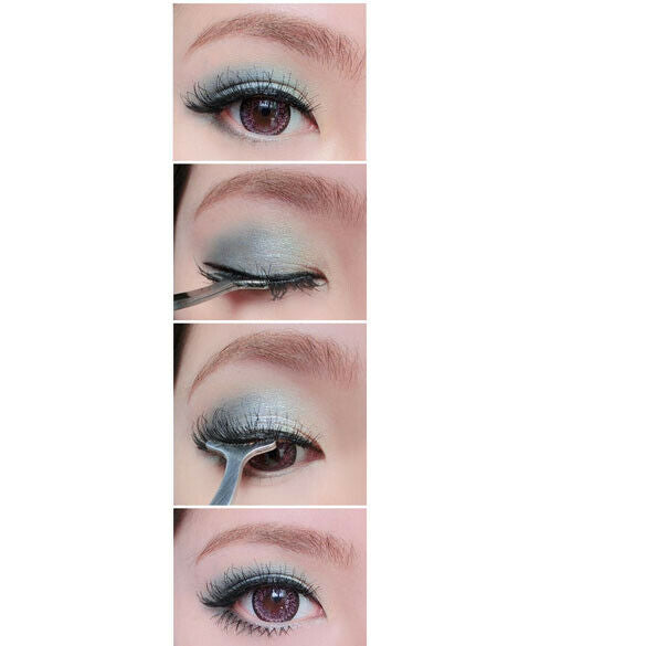 False Eyelash Extension Applicator Remover Nipper Tweezer Clip Beauty Tool A#S