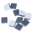 10pcs/set Black Ceramic Heat Sinks CPU Cooling Dissipador For Raspberry PiWD TEU