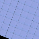 Blue Thermal Pad CPU Heatsink Cooling Conductive Silicone 10mm*10mm*1mm x100Pcs