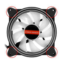 RGB LED Multiple Thin Aperture CPU Cooling Fan Desktop Computer Adjustable Top