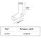 Cow texture cotton tube stockings Japanese wind cute socks cotton J7U1