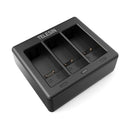 Triple Battery Charger for Gopro Hero 9 Sports Camera Cell Power Adapter A