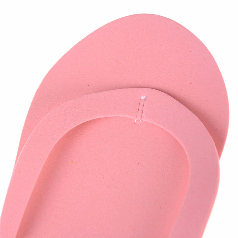 12 Pairs Disposable Flip Flops Foam Pedicure Tanning Spa Slippers Supplies 3C