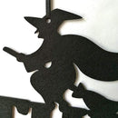 The Witch Is In Halloween Non-woven Hanging Witch Wall Door Decoration Hall