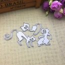 Metal Cat Cutting Dies DIY Decoration Home Cards Scrapbooking Craft Paper Art OZ