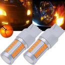 7440, T20 Led Bulbs Amber Yellow 900 Lumens Super Bright Turn Signals Light L4Q8