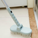 Retractable Long-Handled Cleaning Brush Bathroom Ceramic Tile Floor Brushes