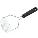 Potato Egg Masher Vegetable Fruit Crusher Tools Kitchen Stainless Steel I6N1