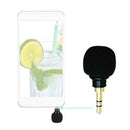 Mini Portable 3.5mm Mic Microphone For Recorder Mobile Pro Black Phone Smar O1Q5