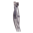 Outdoor camping tableware titanium fork folding hiking backpacking dinner forkMO