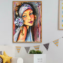 5D DIY Full Drill Diamond Painting Cross Stitch Needlework Kit (Beauty08)