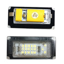 For MINI R50 R52 R53 1Pair LED Number License Plate Light Lamp Error Free