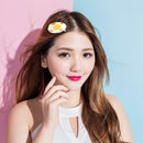 Simulation Egg Hair Clip Women Hairpin Headwear Hair Ropes Accessories (A)