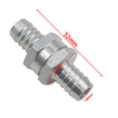 Aluminium Alloy Fuel Non Return Check Valve One Way Air Compressor (14mm) A