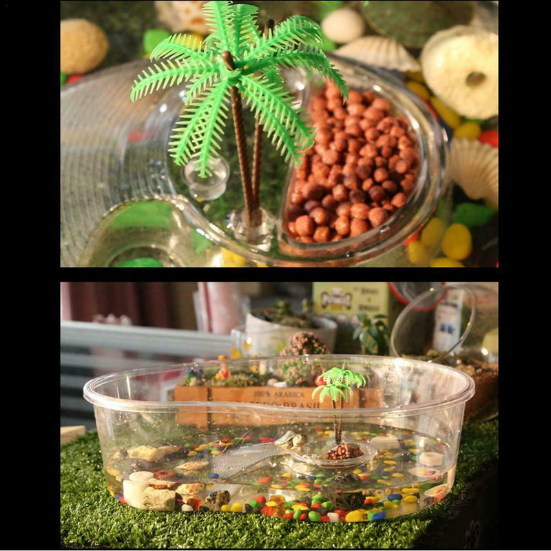 Platform Breeding Water Box B6MT Tank Tortoise Turtle Raising Bask Cylinder