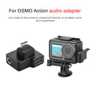 USB Type C Male to Female + 3.5mm Microphone Adapter for DJI OSMO ACTION Camera