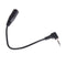 2pcs 2.5mm Male To 3.5mm Female Audio Stereo Headphone Converter Adapter AT3C