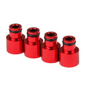 8 Pieces Aluminum Fuel Injector Adapters For  Acura RDX