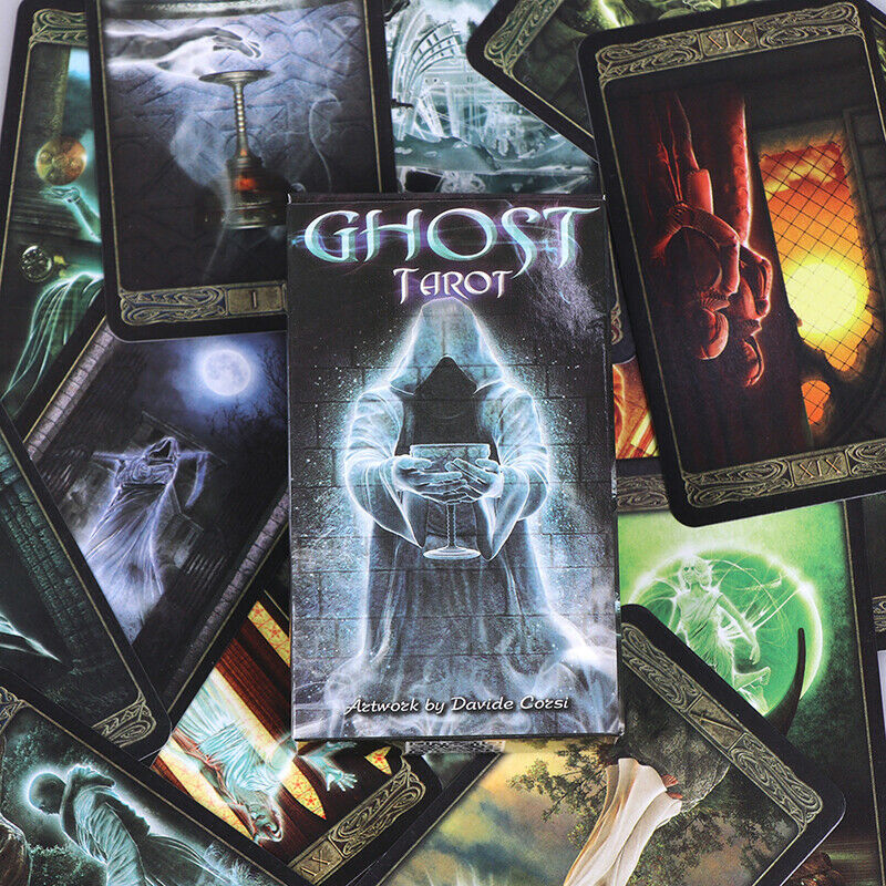 1Box Ghost Tarot Cards Playing Card Tarot Family Party Board Game 78 CardsB Ew
