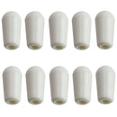 Plastic Toggle Switches Knobs Cap Tip for Electric Guitar Parts White