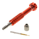 5 In 1 Aluminium Magnetic Phone Repair Opening Tool Screwdriver Set Red