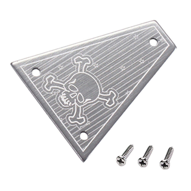 1 Set Truss Rod Cover Plate with 3 Pcs Screws for Jackson Electric Guitar