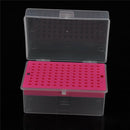 200ul 200 Microliter Pipette Pipettor Tips Rack Holder Box Case 96 Hol Ew