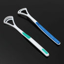 2pc Oral Dental Care Tongue Cleaner Brush Scraper Soft Clean Away Bad Breath TO