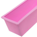 1200g Silicone Soap Mould Rectangle Toast Loaf Bread Baking Cake Mold A Pink