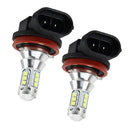 2x Headlight H8 / H11 Led 80W 6000K Car Hi / Lo Beam Auto Bulbs, White